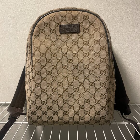 Gucci GG Monogram Travel Backpack - Picture 1 of 4